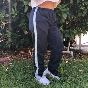 navy blue track pants